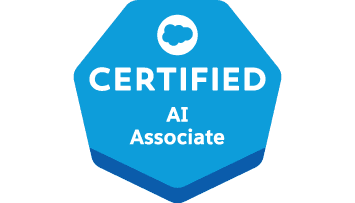 Salesforce Certified AI Associate badge
