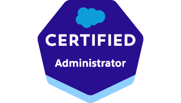 Salesforce Certified Administrator badge