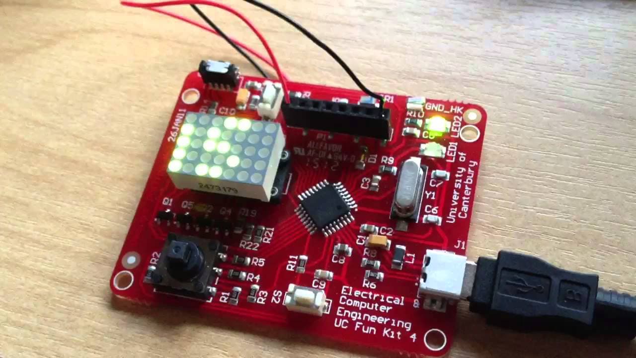 Microcontroller Game - Catch project preview